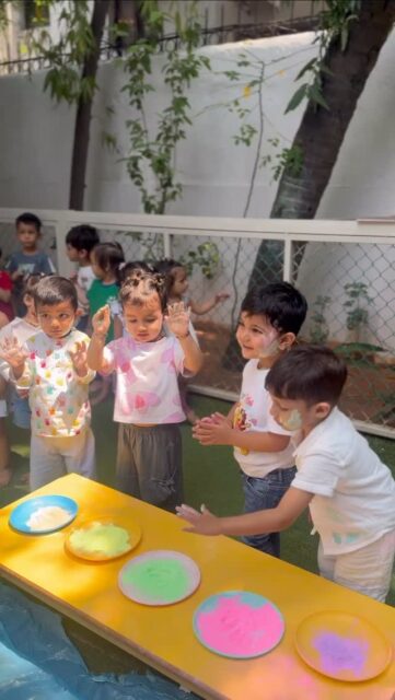 So much colour, so much laughter, and endless little smiles. 💛

Our little ones had a wonderful time celebrating Holi at school with safe colours, playful moments, and lots of happy memories. 🩵
#Holicelebration
.
.
.
#Holicelebration #chennaipreschools #earlyeducation #montessorinspired
