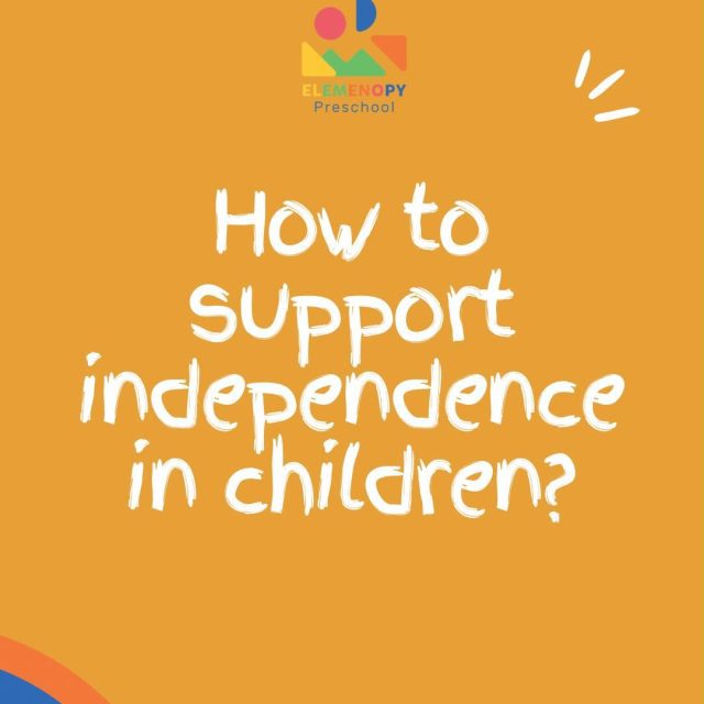 Independence isn’t taught in a lesson. It’s built every time we let them try, choose, and do it themselves. 

#raisingindependentkids #parentingtip #childledlearning #earlyeducationmatters