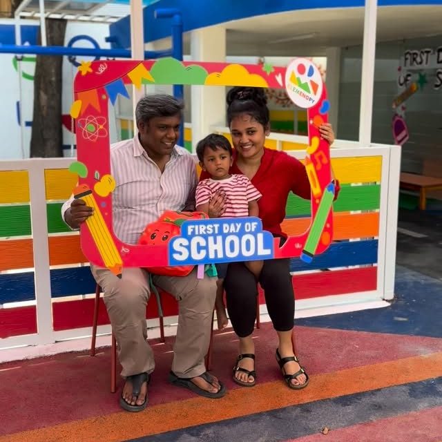 First day of preschool — a memory we’ll cherish forever. 💛

For little ones and parents alike, every big journey begins with a tiny step. ✨

(Chennai preschools, Montessori, nungambakkam, early childhood, first day of preschool, toddlers, children)