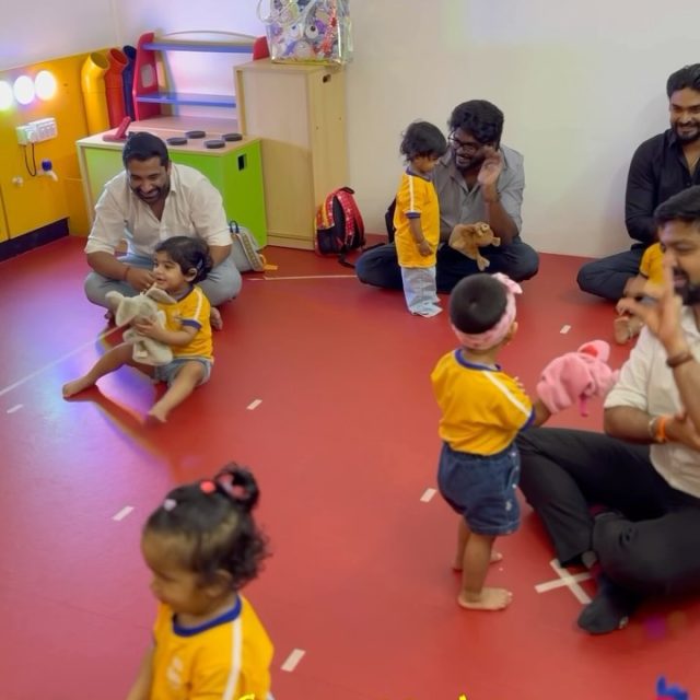 A morning filled with love, laughter, and unforgettable moments at our Dad & Me session. 💙

Happy Father’s Day to all the amazing dads who show up, play, support, and make childhood magical every day.

(Chennai preschools, Nungambakkam, early childhood learning, Montessori, parenting, Father’s Day, preschools)