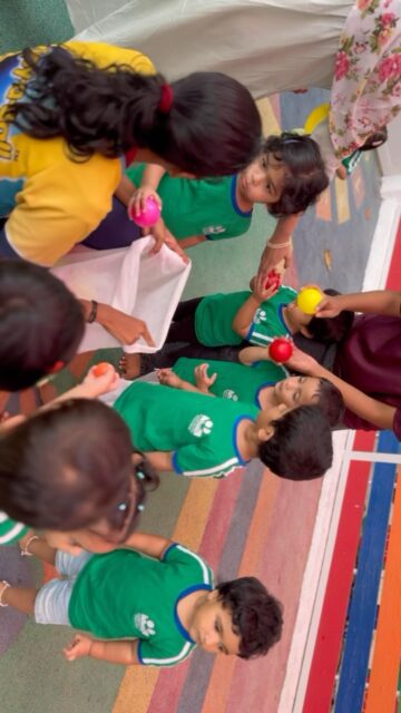 Little feet. Big energy. Endless fun! 💙

From our Meaning Makers to our Pioneers, every child had an energetic session with the amazing Enjoy-a-Ball team. 

Thank you for making fitness engaging, enjoyable, and something our little learners always look forward to! 🌟
.
.
.
#ElemenopyPreschool #chennaipreschools #PreschoolFitness #ActiveKids #Healthychildren