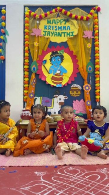 May the divine blessings of Lord Krishna fill our lives with love, joy, peace, and endless happiness. 💙🦚✨

Wishing everyone a blessed and joyous Krishna Jayanthi! 🌸🪈

(Krishna Jayanthi, HappyKrishnaJayanthi, Janmashtami, LittleKrishna)