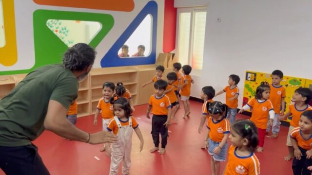 ✨ Nine Years of Dance, Dedication & Beautiful Memories! ✨

Our dance sessions with Mr. Manikandan from Temple Dance Co. have been an incredible journey over the last nine years. ❤️

Beyond teaching dance, the love, patience, and care he shows each child make these sessions truly special. Every step, every practice, and every smile builds up to the magic of our Annual Day Concert. 💃🕺🌟

Grateful for this wonderful partnership and the beautiful memories we continue to create together! ❤️

(ElemenopyPreschool, TempleDanceCo, AnnualDayConcert, LearningThroughDance, LittleStars,  NineYearsOfTogetherness, Montessori, Chennai preschools, early childhood, activity based learning, dance sessions with toddlers)
